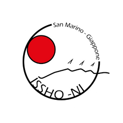 logo San Marino - Giappone ISSHO - NI